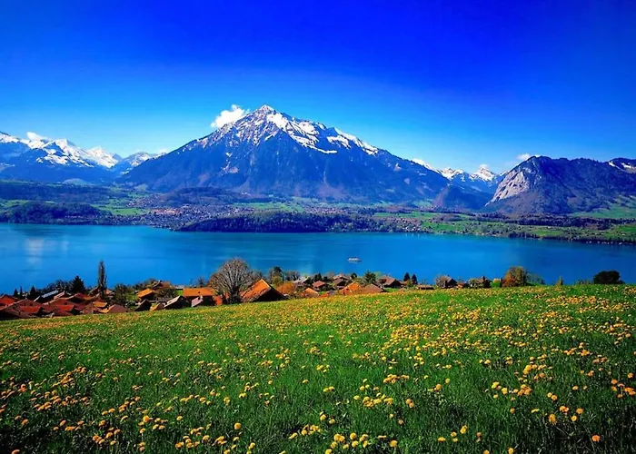 Thun Alps Scenic Views And Concierge By Swisshut Lejlighed