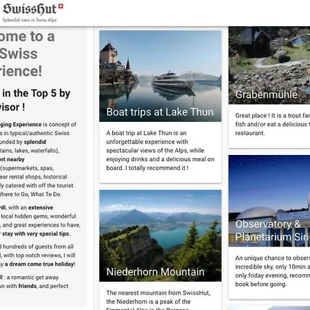 Apartamento Thun Alps Scenic Views And Concierge By Swisshut